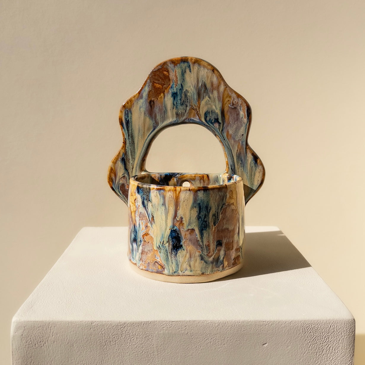 The Novak Wall Planter and Candle Holder