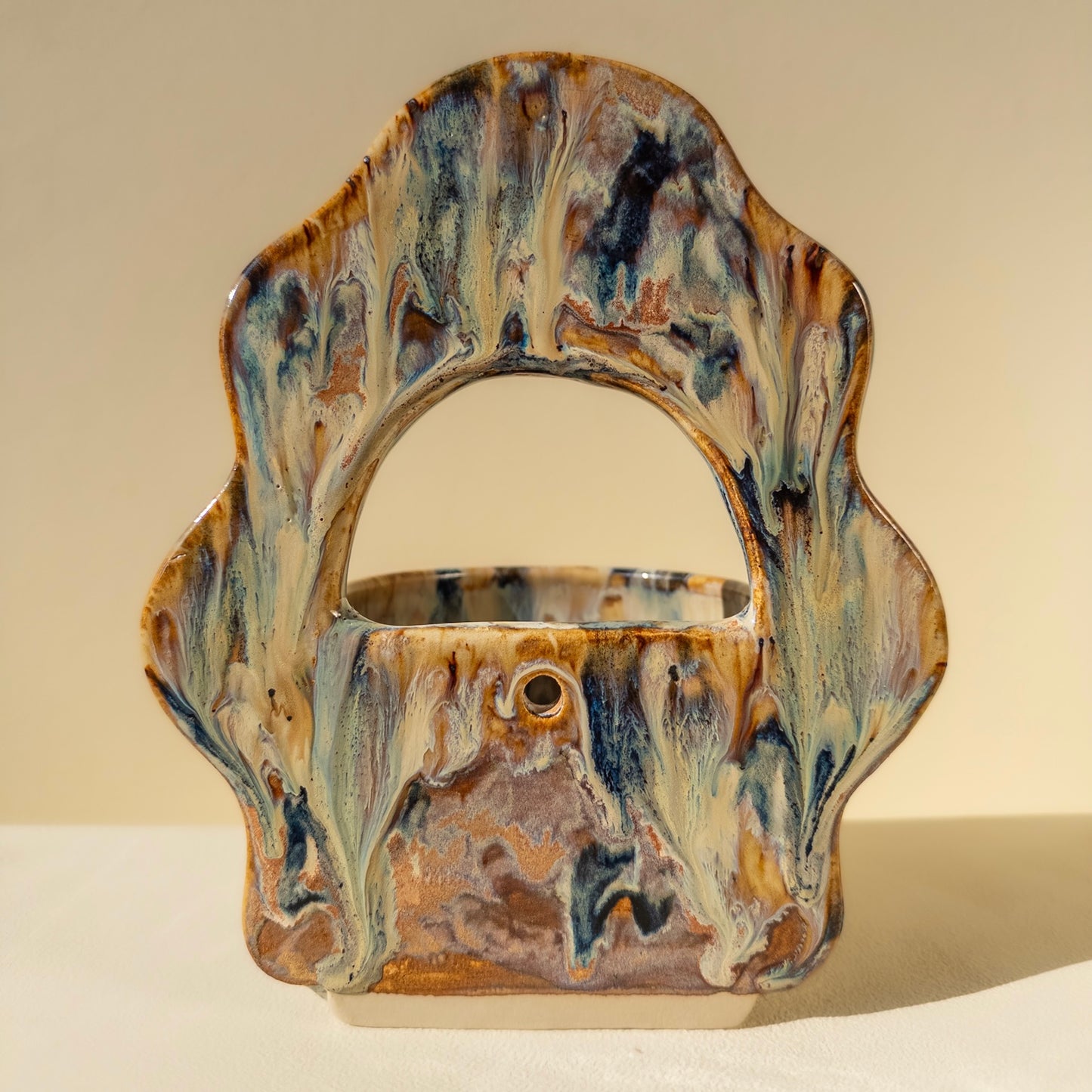 The Novak Wall Planter and Candle Holder
